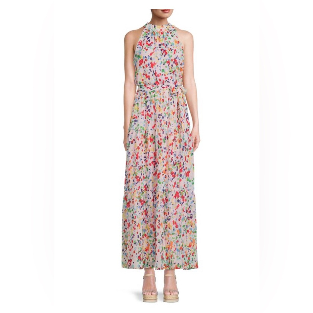 Julia‎ Jordan is Multicolor Sleeveless Maxi Dress New w/Tags